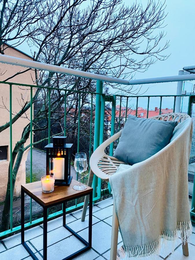 Saniertes Studio - Elisa - Mit Balkon, Wlan, Smart-Tv & Kueche In City-Naehe 埃尔福特 外观 照片